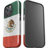 Mexico Flag Distressed iPhone 16 Pro Impact Case